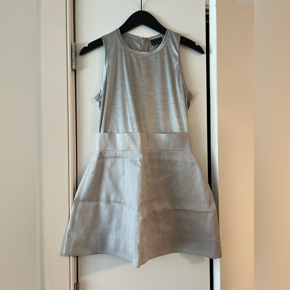 fendi silver dress Fendi Girls Mini Me Silver Grey Purple Velvet Paint Splattered Party Dress